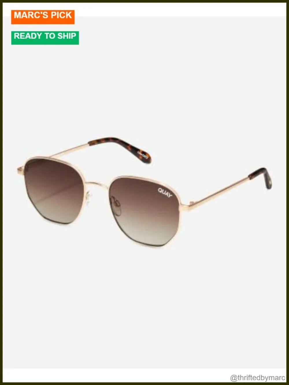 Round Sunglasses UV Protection Metal Frame